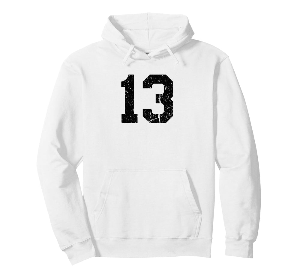 Black Distressed Sport Team Hoodie - Casual Everyday Wear for Adults