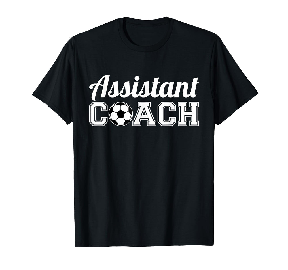 Assistant Soccer Coach T-Shirt - Trendy Graphic for Adults