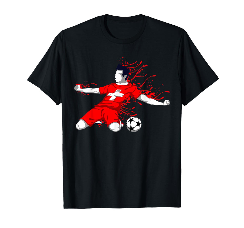 Switzerland Football Fans Jersey T-Shirt - Streetwear Style for Adults