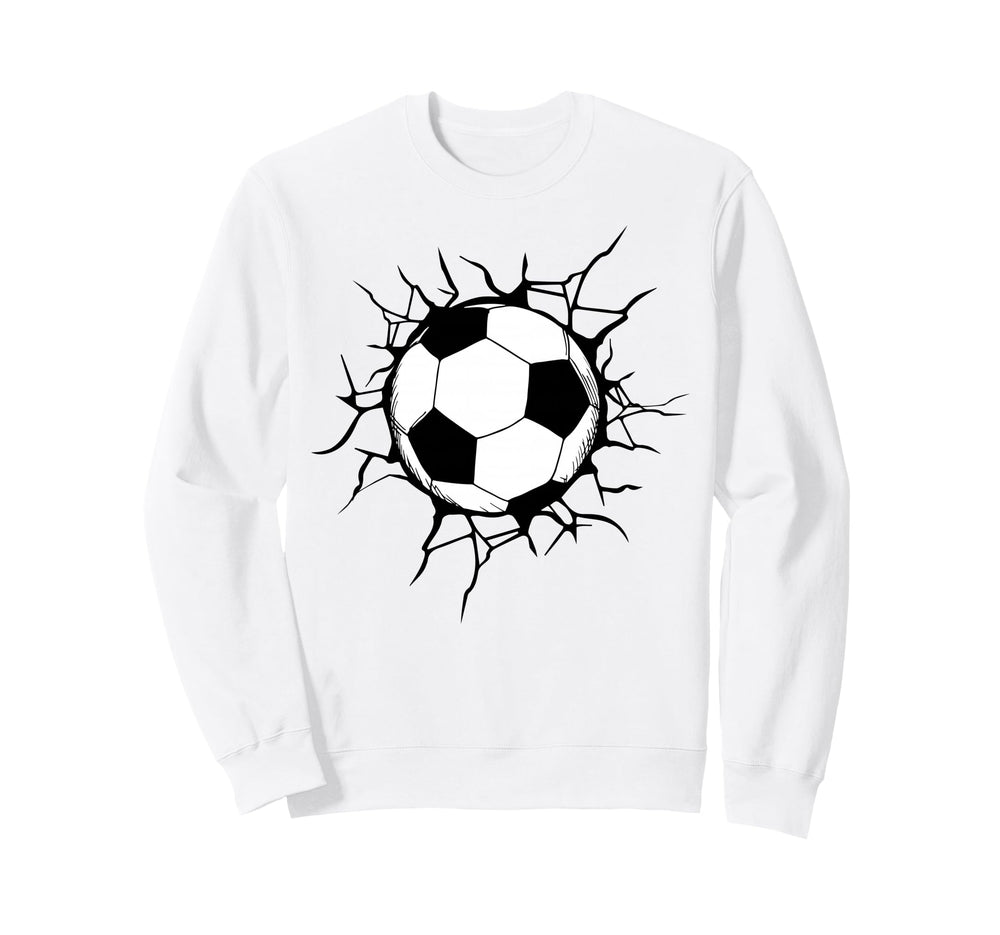 Soccer Player Fan Gift Sports Sweatshirt - Casual Everyday Wear for Adults