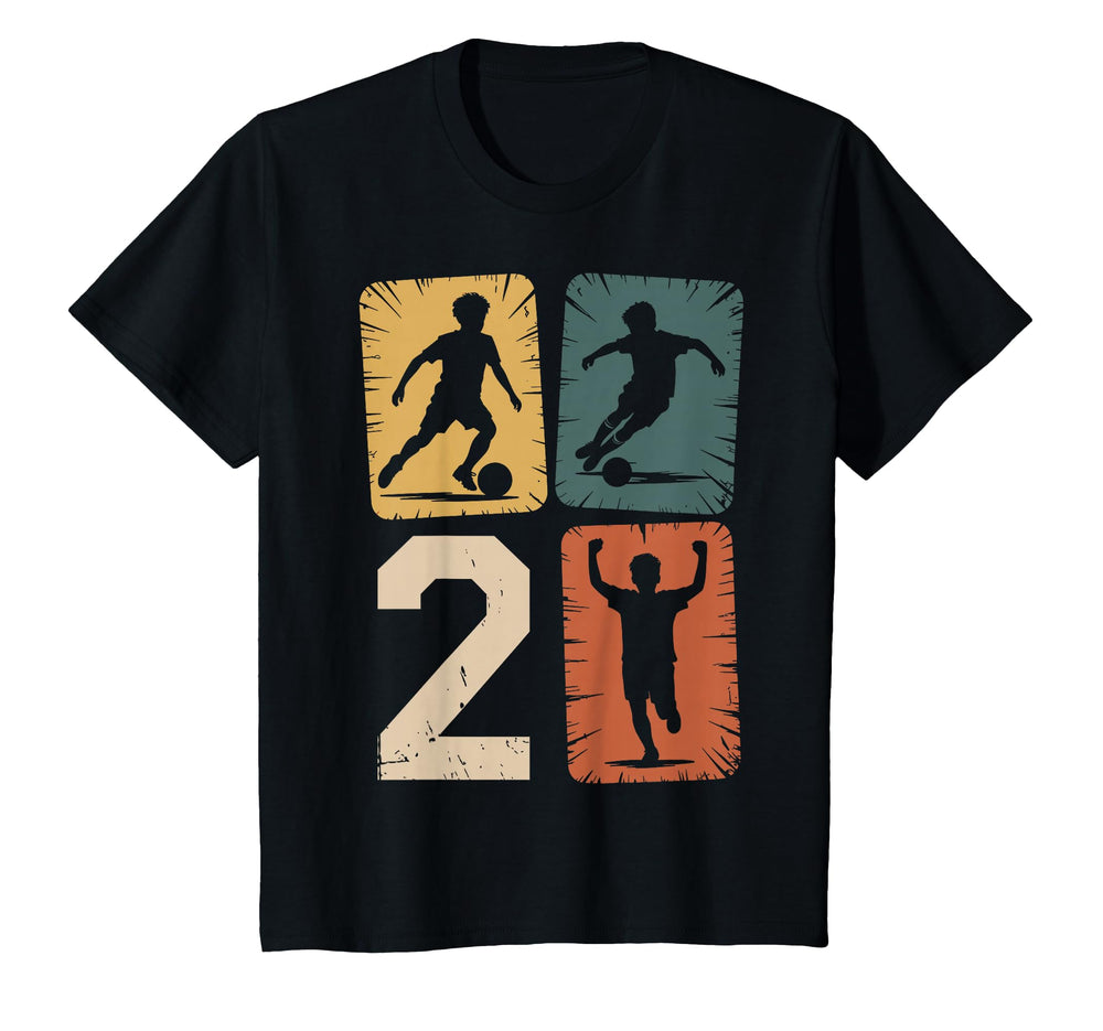 2Nd Birthday Soccer Player Soccer Party T-Shirt - Graphic Print Men Women