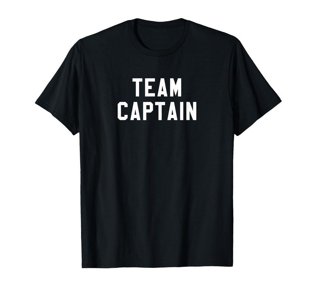 Team Captain T-Shirt - Minimalist Print Unisex
