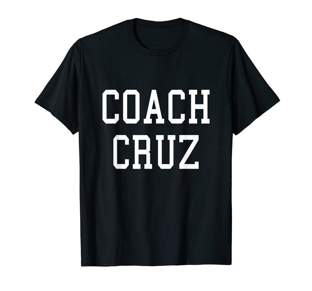 Coach Cruz Custom Football Soccer T-Shirt - Graphic Print for Adults