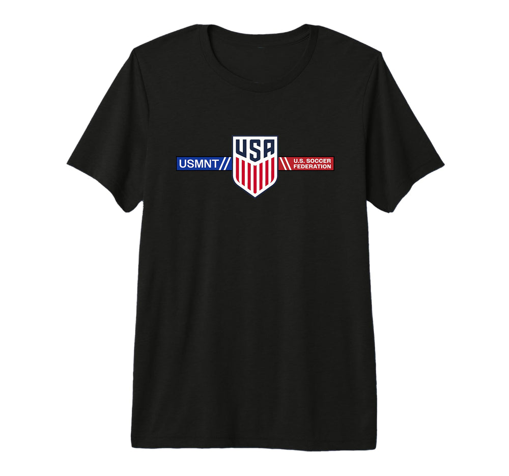 Officially Licensed Usa Soccer U S T-Shirt - Graphic Print for Adults