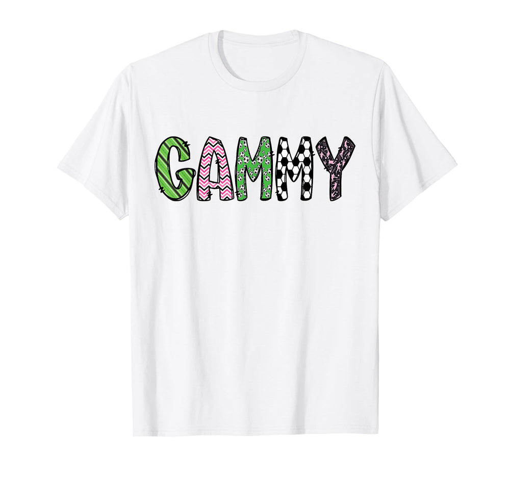Soccer Gammy Funny Soccer Birthday T-Shirt - Novelty Apparel for Adults