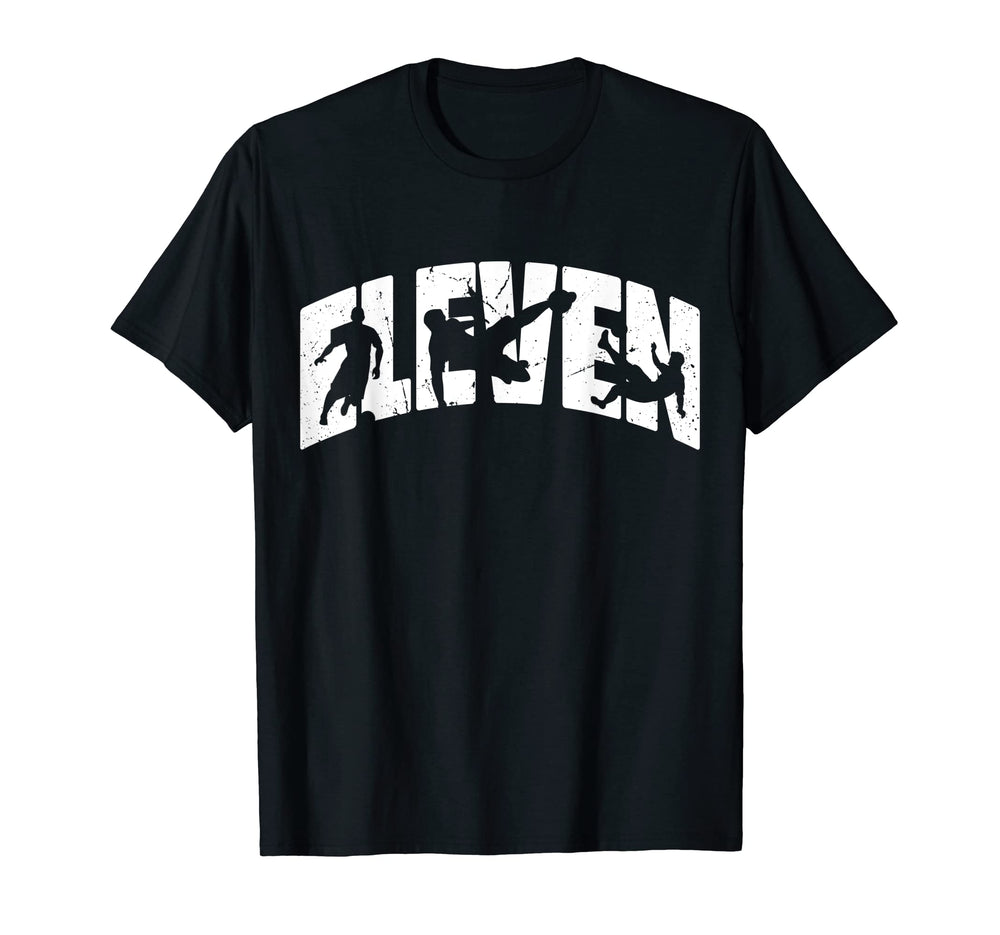 11Th Birthday Soccer 11 Years Old T-Shirt - Novelty Apparel Unisex