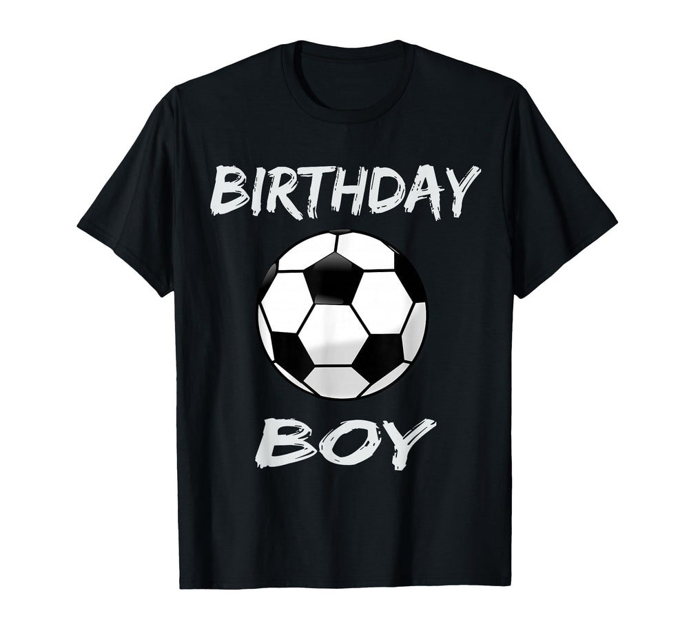 Soccer Birthday Soccer Theme T-Shirt - Aesthetic Graphic for Adults
