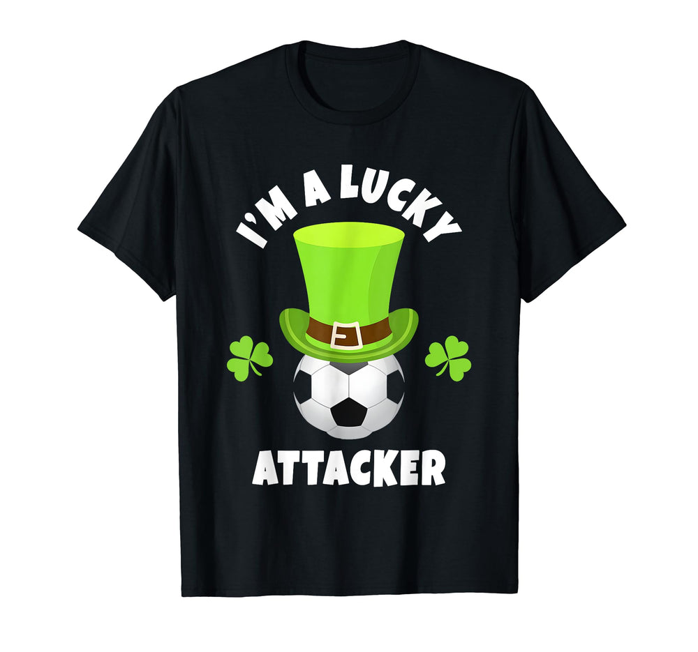 Soccer Attackers Im Lucky Attacker T-Shirt - Graphic Print Men Women