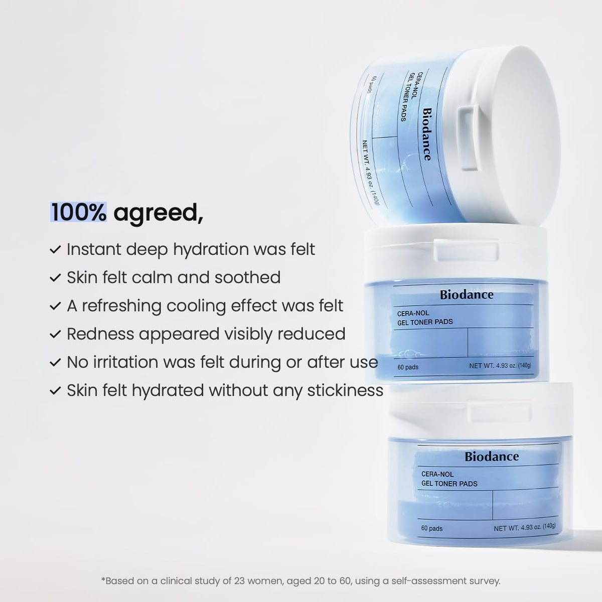 Biodance Cera-Nol Gel Toner Pads - Snipetell