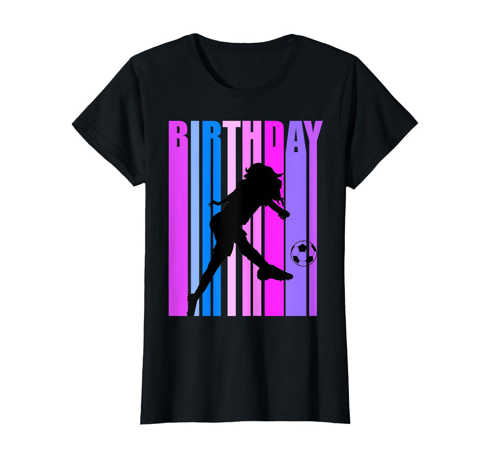 Sport Soccer Birthday Goals Score T-Shirt - Minimalist Print for Adults
