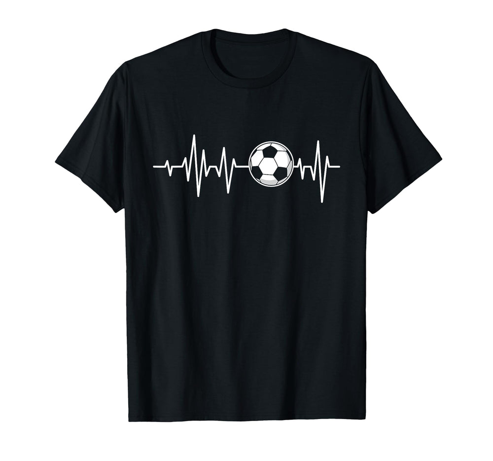 Soccer Heartbeat Soccer Lover Soccer T-Shirt - Streetwear Style Men Women