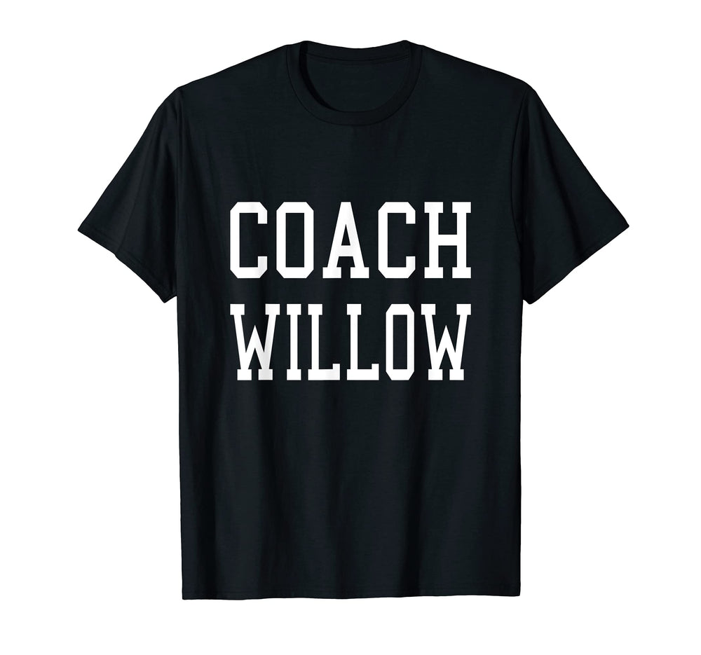 Coach Willow Custom Football Soccer T-Shirt - Minimalist Print Men Women