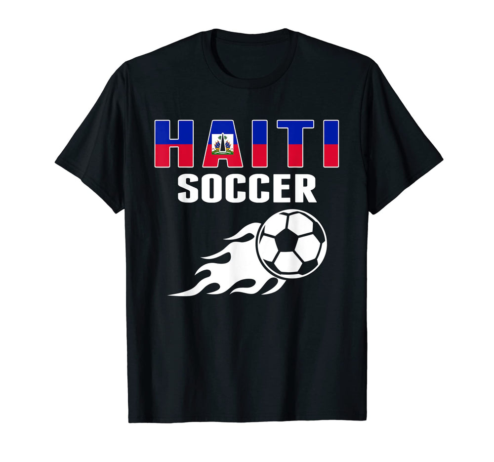 Proud Haiti Soccer Fans Jersey Pride T-Shirt - Streetwear Style for Adults