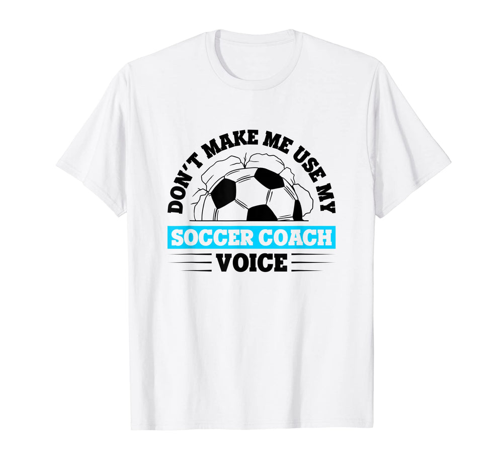 Coaching Soccer Dad Coach Soccer Coach T-Shirt - Unique Graphic Unisex
