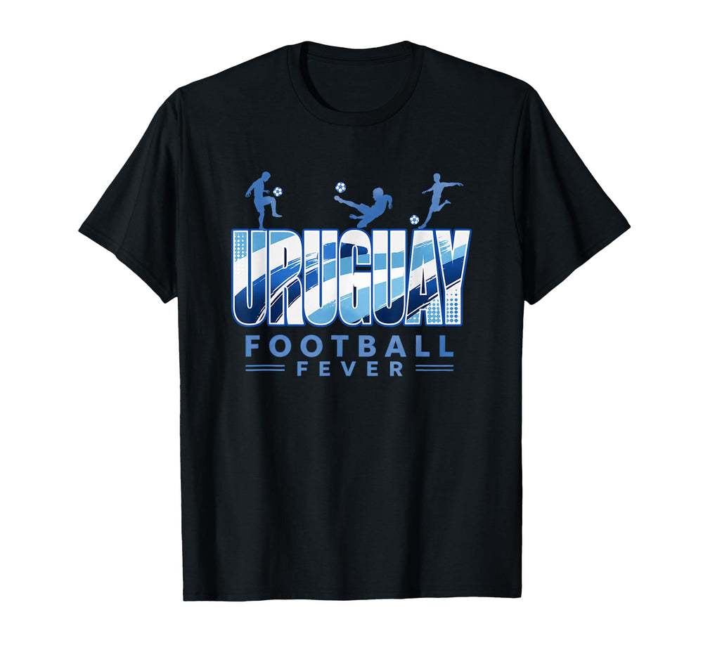 Uruguay Football Fever 2026 Soccer T-Shirt - Streetwear Style for Adults