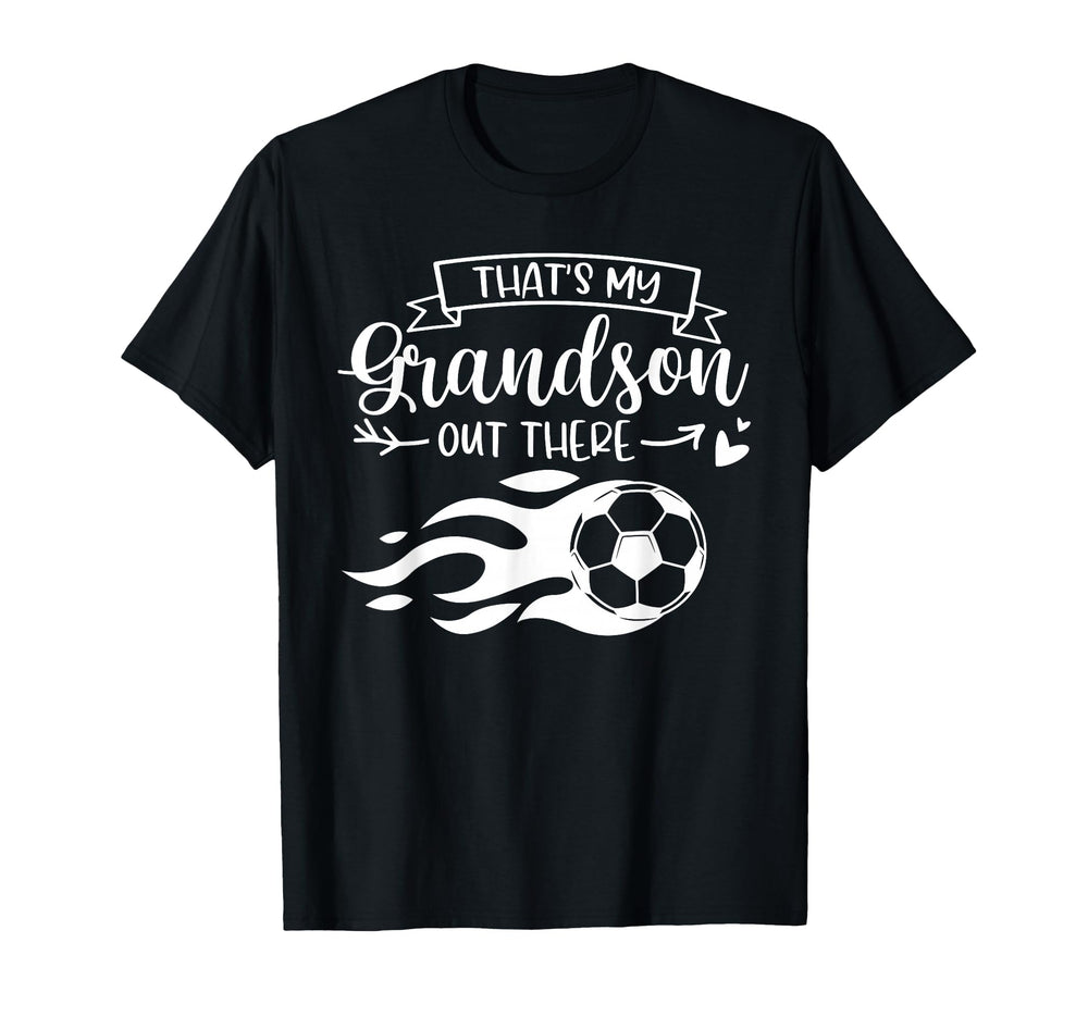 Funny Soccer Player Thats My Grandson T-Shirt - Graphic Print Men Women