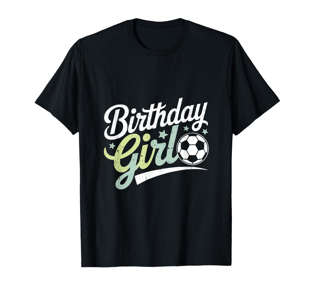 Birthday Soccer Hearts Fun T-Shirt - Casual Everyday Wear Unisex