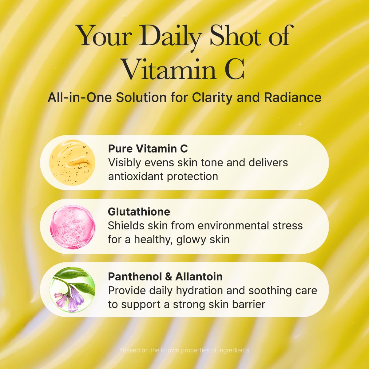Arencia Vitamin C Booster Shot Brightening Firming Care - Snipetell