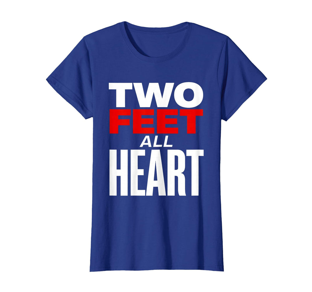 Two Feet All Heart Soccer Passion T-Shirt - Fun Novelty Design for Adults