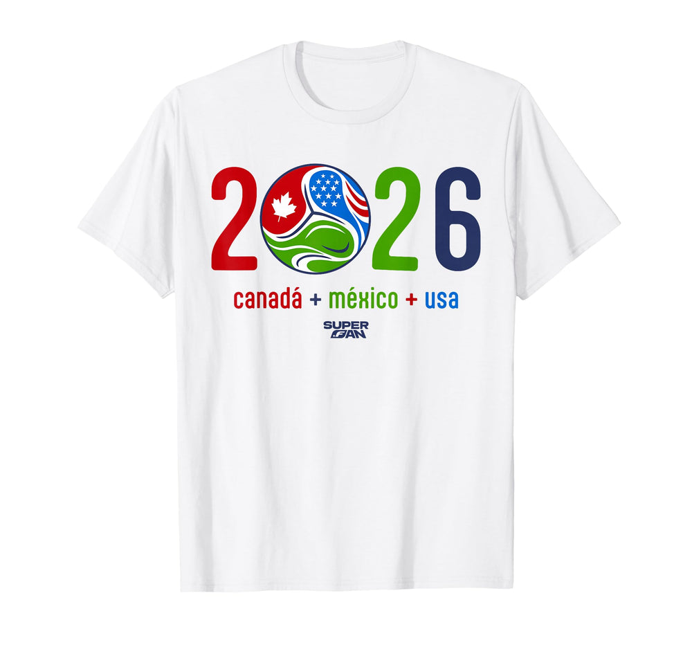 Superfan Global Cup 2026 Host Nations T-Shirt - Novelty Apparel Unisex