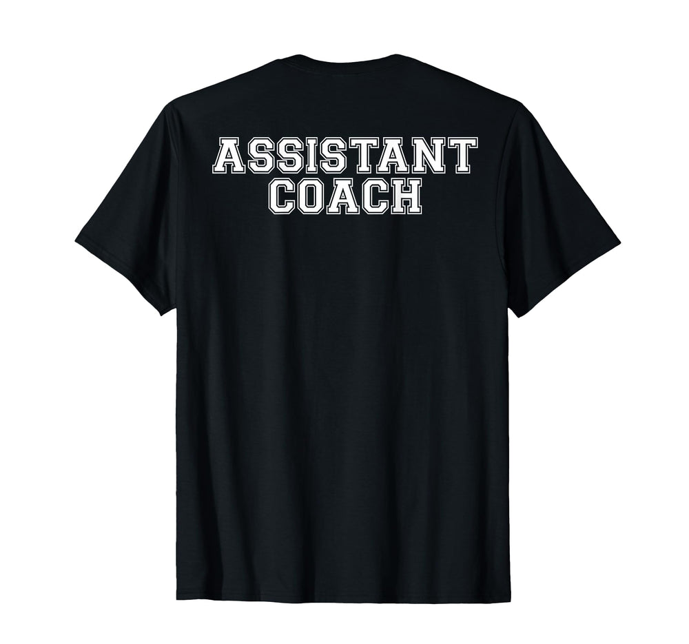 Assistant Coach Back T-Shirt - Streetwear Style for Adults