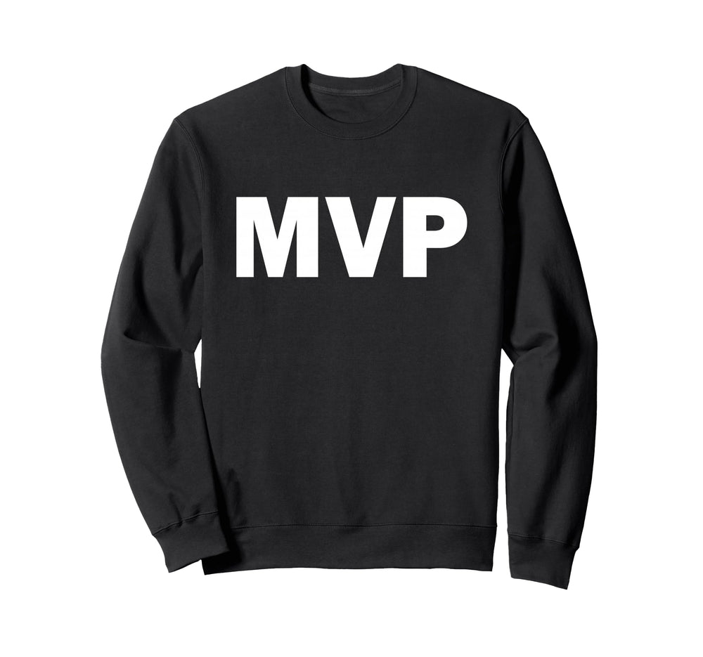 Mvp Most Valuable Player Jersey Sweatshirt - Trendy Graphic Men Women