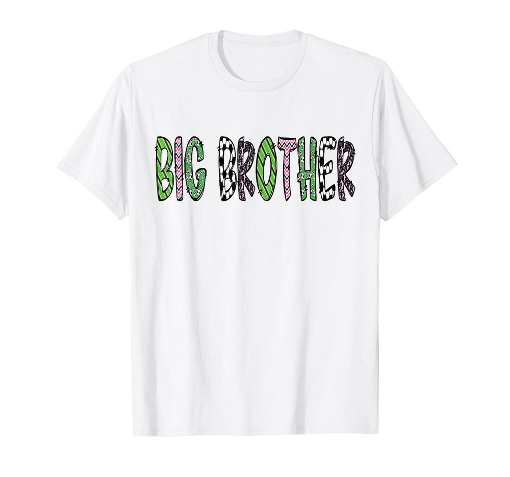 Soccer Big Brother Funny Soccer Birthday T-Shirt - Graphic Print Men Women