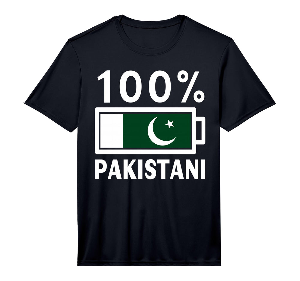 Pakistan Flag 100 Pakistani T-Shirt - Fun Novelty Design for Adults