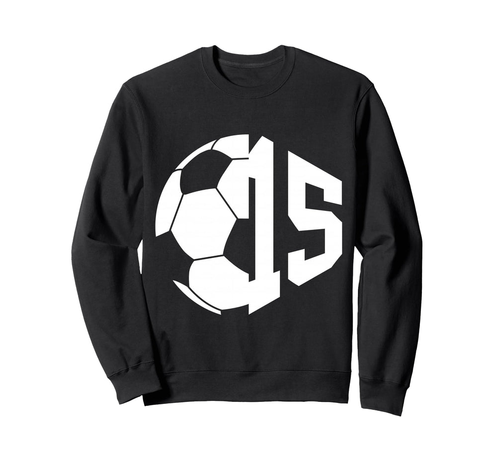Number 15 Years Soccer 15Th Birthday Sweatshirt - Aesthetic Graphic Unisex