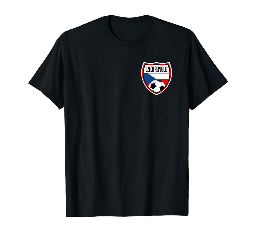 Czech Republic Soccer Jersey Pocket T-Shirt - Streetwear Style Men Women