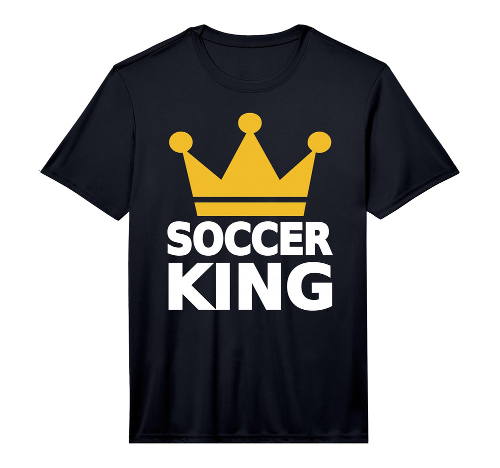 Soccer King Performance T-Shirt - Streetwear Style Unisex