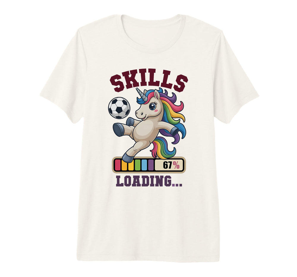 Funny 67 Skills Loading Soccer T-Shirt - Streetwear Style for Adults
