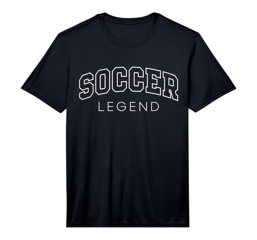 Soccer Legend Funny Athletic T-Shirt - Fun Novelty Design for Adults