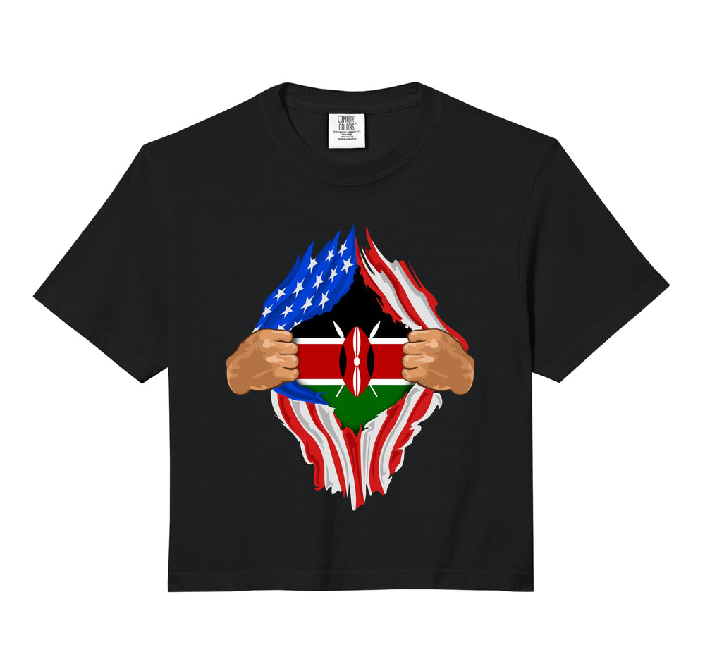 Kenyan Blood Inside Me Kenya Flag Hoodie - Fun Novelty Design Men Women