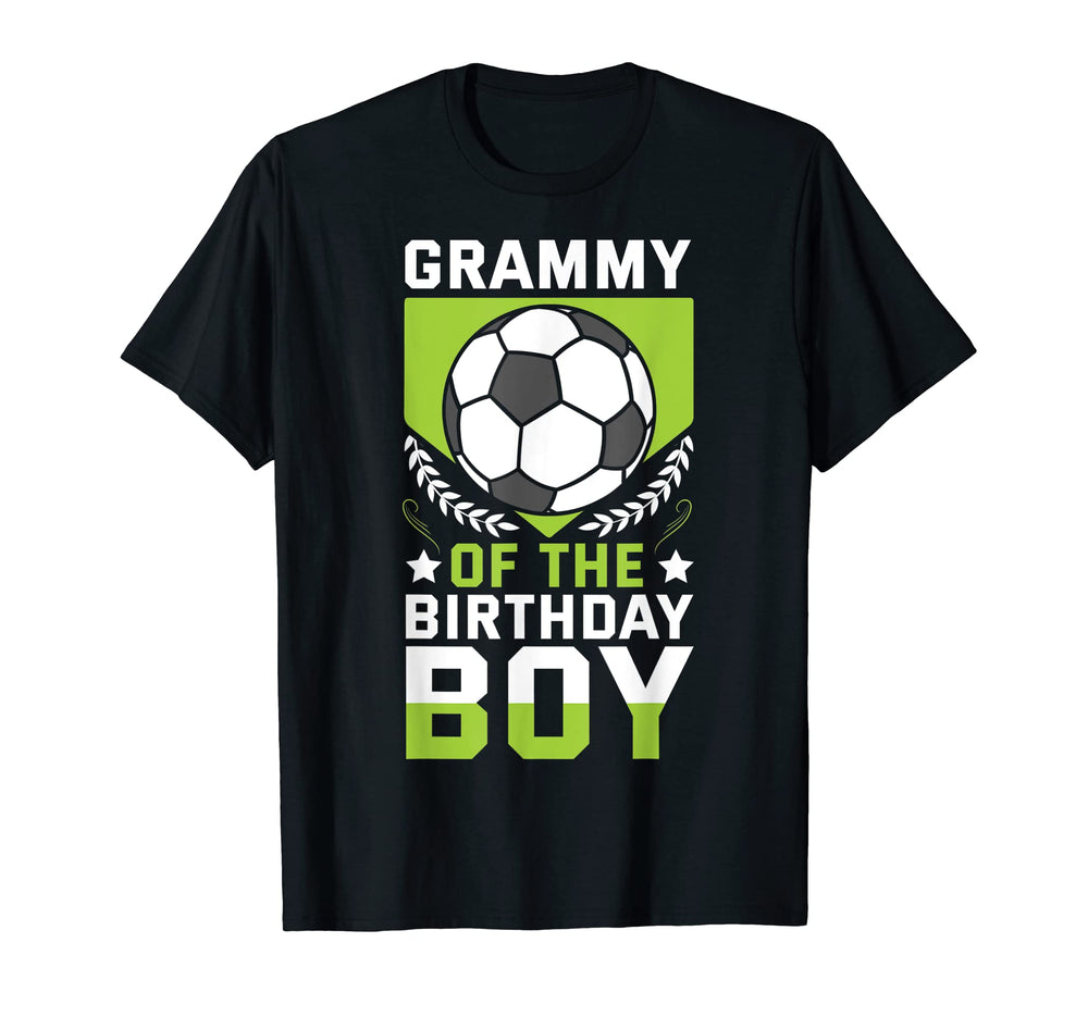 Grammy Birthday Soccer Player Bday Team T-Shirt - Unique Graphic Men Women