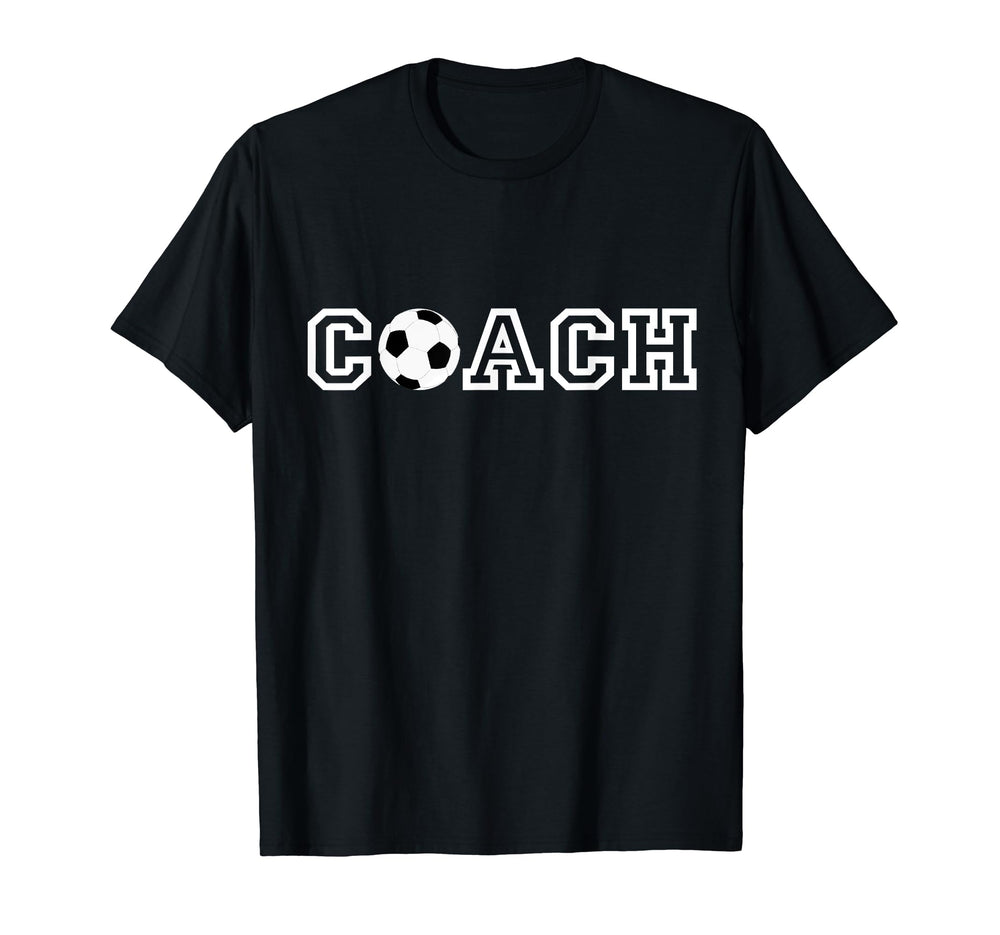 Soccer Coach Appreciation Gift T-Shirt - Minimalist Print for Adults