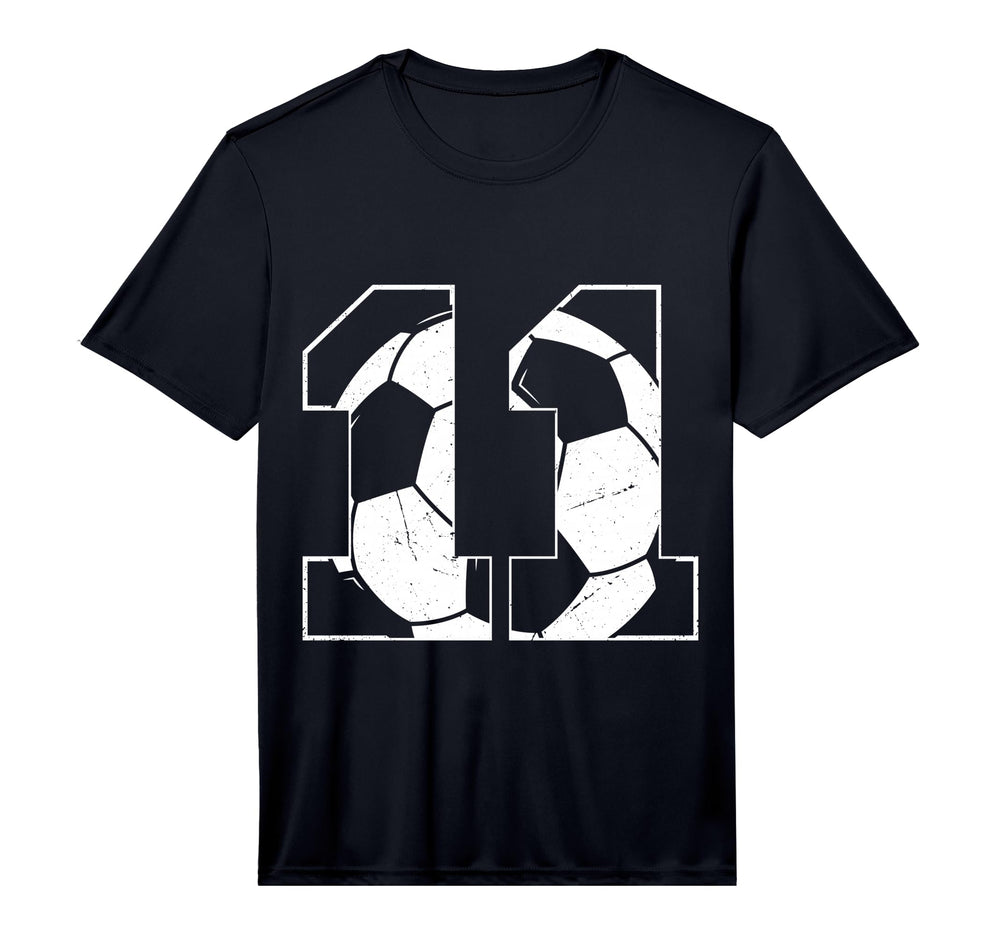 11Th Birthday Soccer Player Football 11 T-Shirt - Unique Graphic Men Women