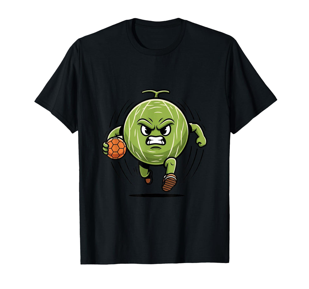 Watermelon Soccer Player Number 7 T-Shirt - Fun Novelty Design Unisex