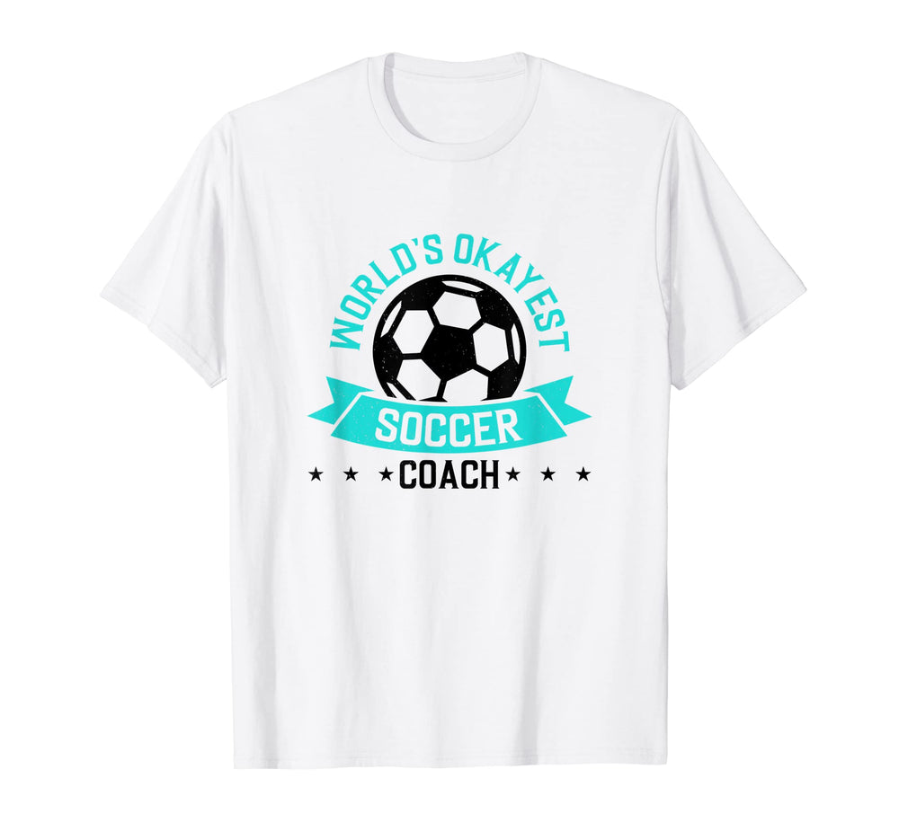 Coaching Soccer Dad Coach Soccer Coach T-Shirt - Graphic Print Unisex