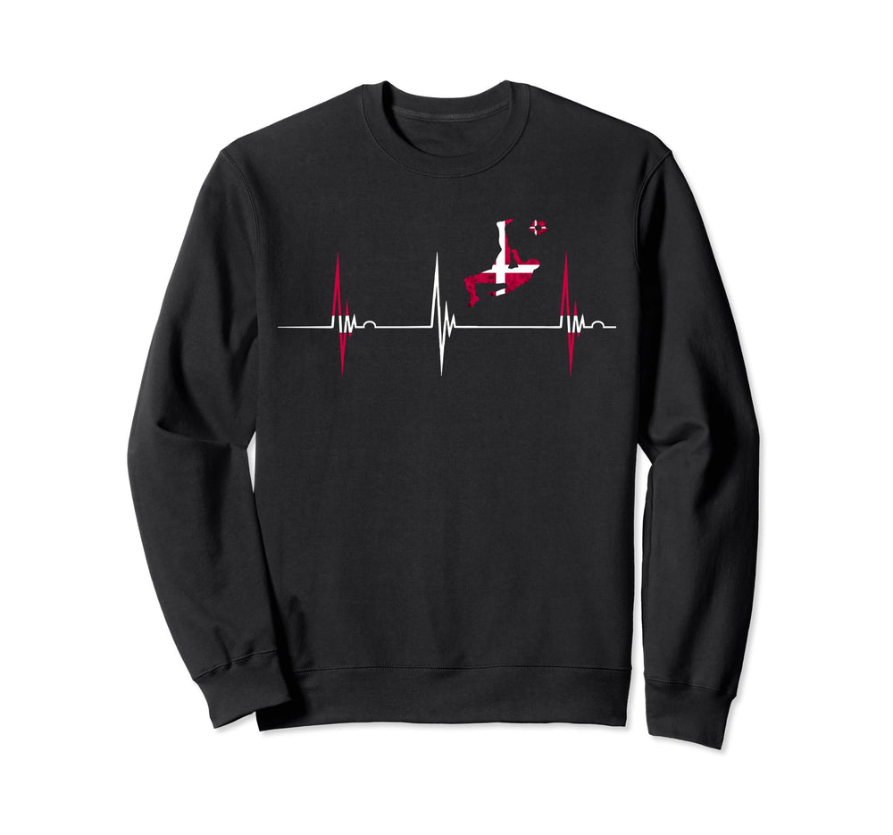 Danish Soccer Player Dansk Sweatshirt - Streetwear Style Men Women
