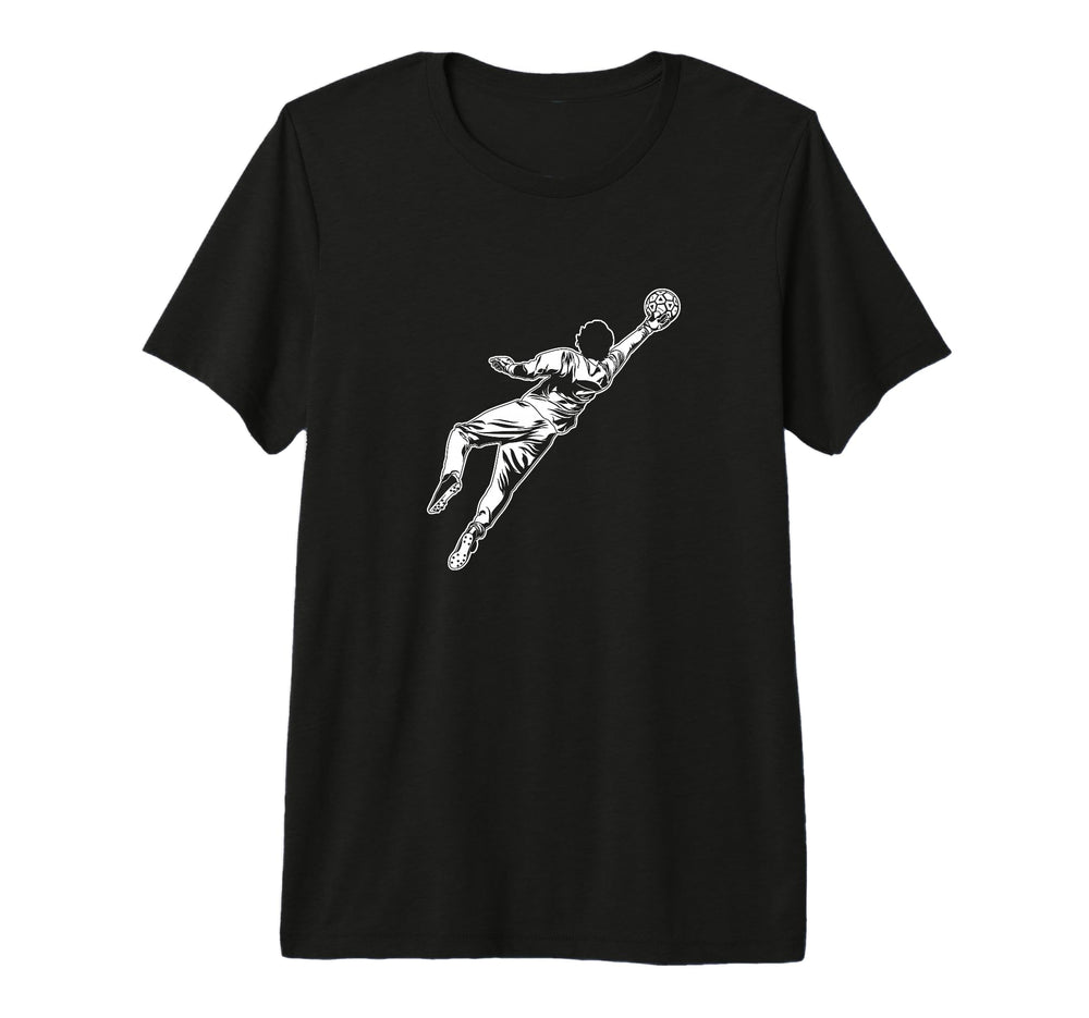 Goalkeeper Soccer Tri Blend T-Shirt - Streetwear Style for Adults