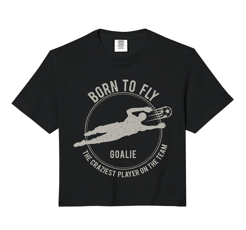 Funny Goalkeeper Soccer Goalie Born Hoodie - Aesthetic Graphic Men Women
