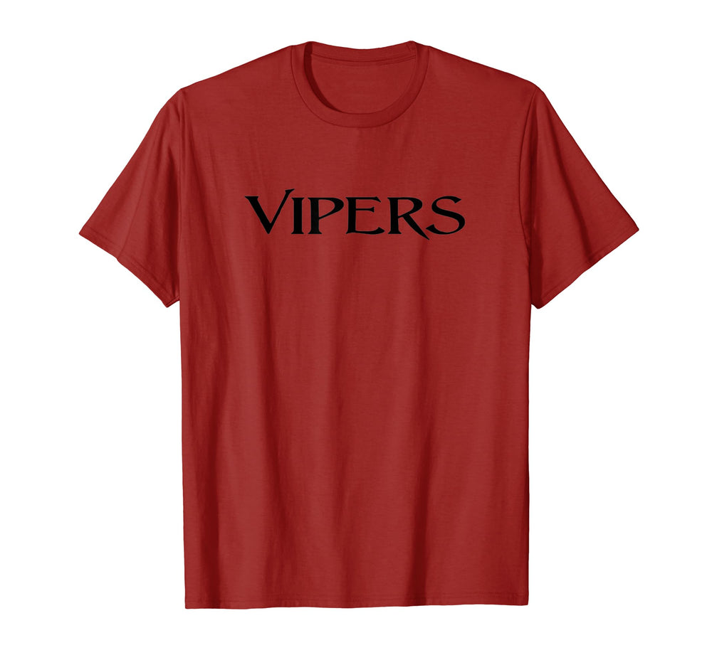 Vipers Soccer Baseball Tball Basketball T-Shirt - Aesthetic Graphic Unisex