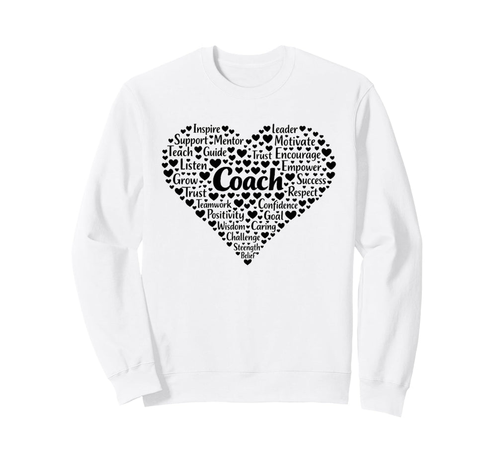 Coach Definition Coach Funny Coach Sweatshirt - Graphic Print Unisex