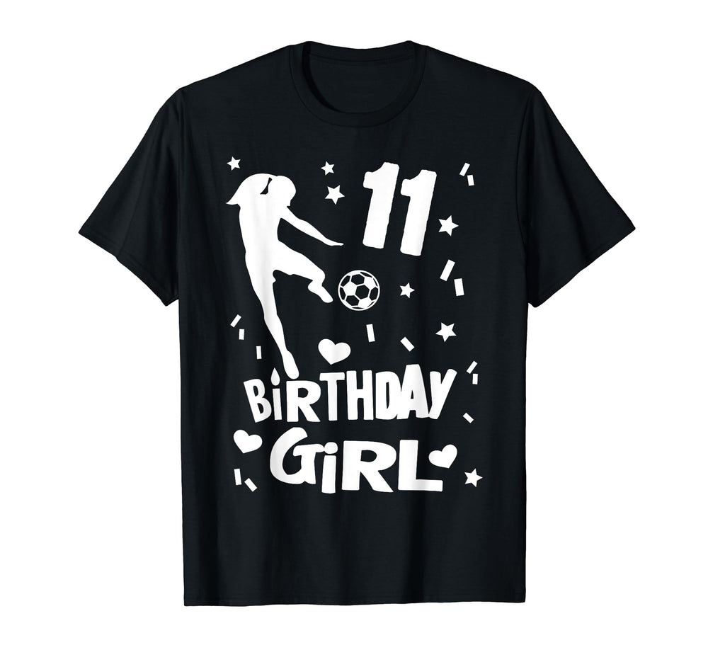 11Th Birthday Soccer Gift Party T-Shirt - Trendy Graphic Men Women