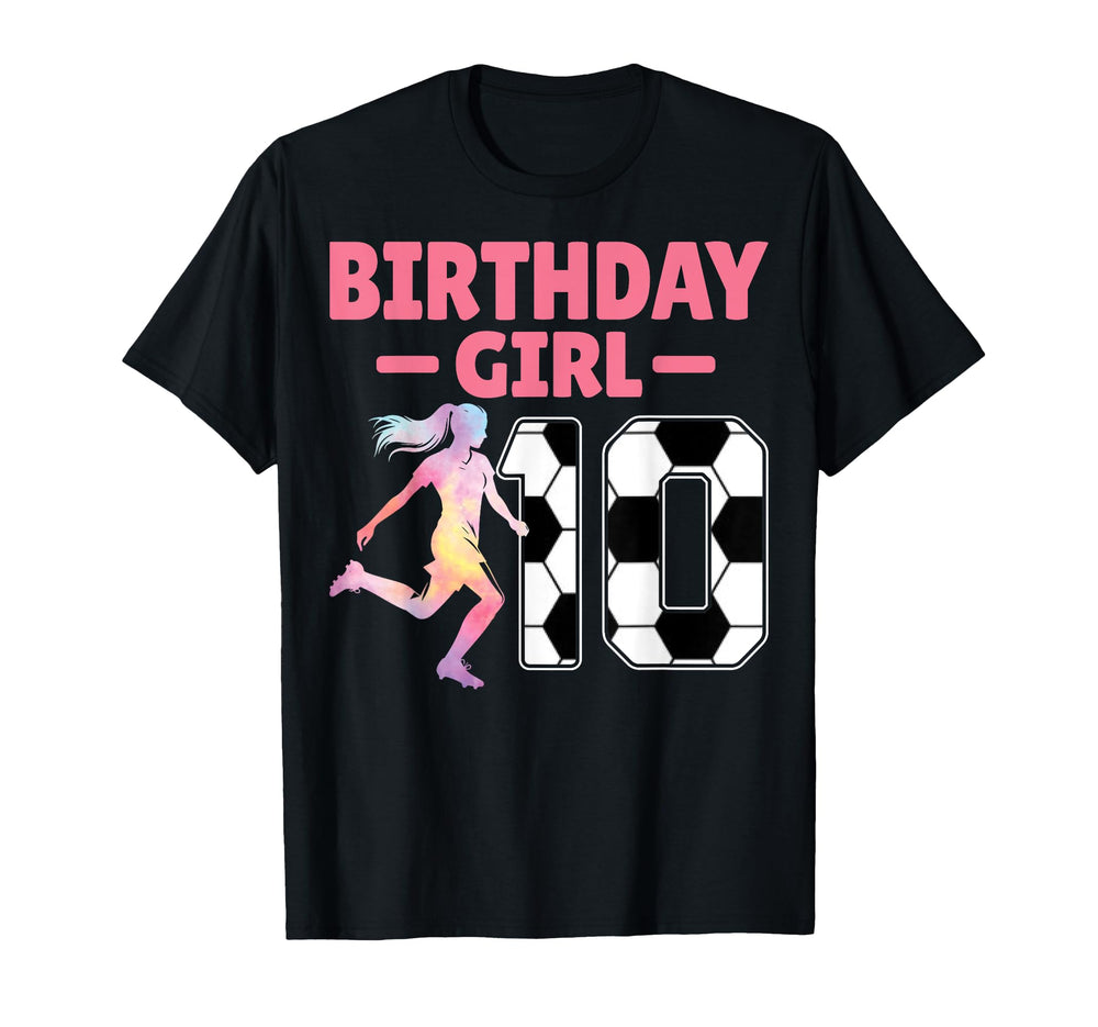 10Th Birthday Party Soccer Player 10 T-Shirt - Trendy Graphic Men Women