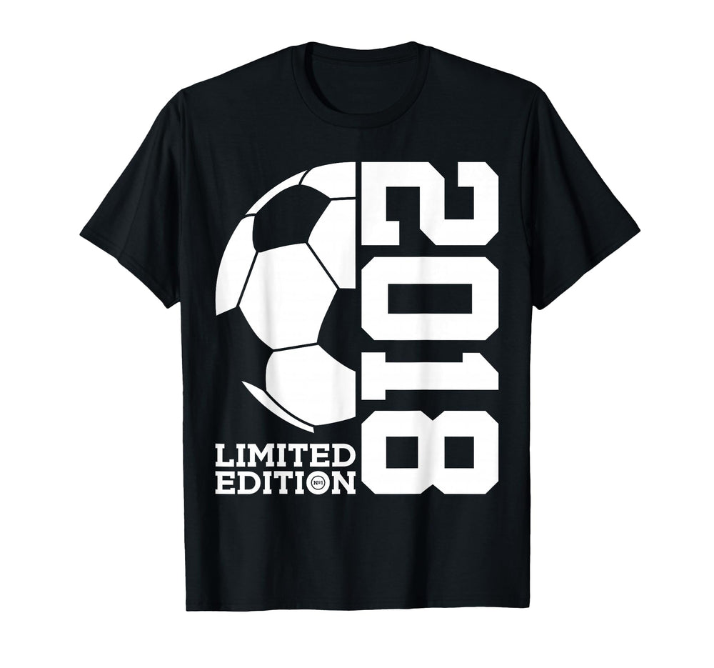 8Th Birthday Soccer 2018 T-Shirt - Fun Novelty Design for Adults