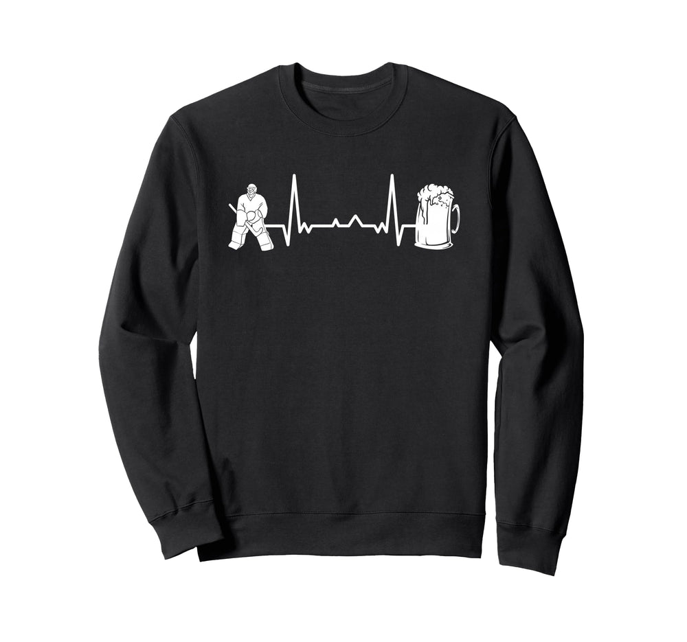 Ice Hockey Goalkeeper Goaltender Sweatshirt - Unique Graphic Unisex