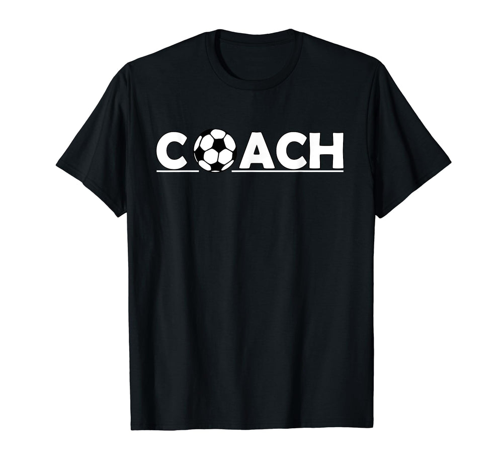 Soccer Ball Coach Futbol Team Player T-Shirt - Trendy Graphic Unisex