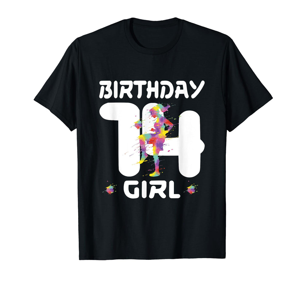 14Th Birthday Soccer Fourteen 14 Year T-Shirt - Unique Graphic Men Women